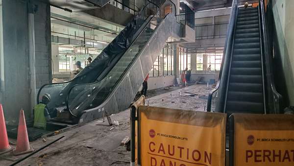 Punya Fasilitas Sport Hall, Revitalisasi Pasar Muara Karang Mencapai 75%