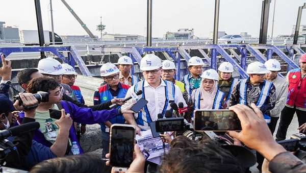 Ditargetkan Beroperasi Januari 2027, Pembangunan Flyover Latumenten Capai 83%